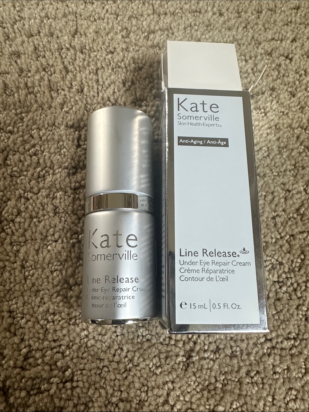 Kate Somerville Line Release Under Eye Repair Cream - 15ml new